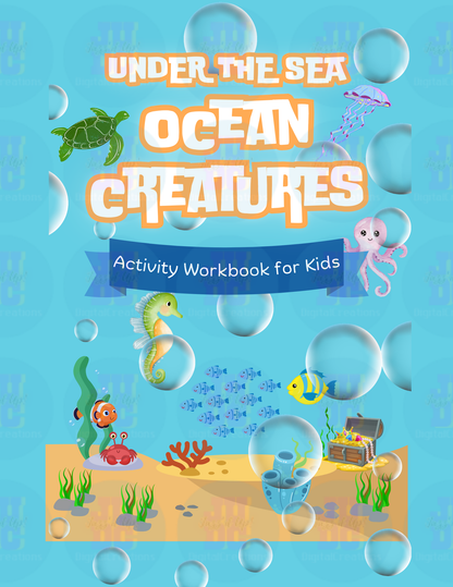 Editable Digital Activity Workbook (Under The Sea)